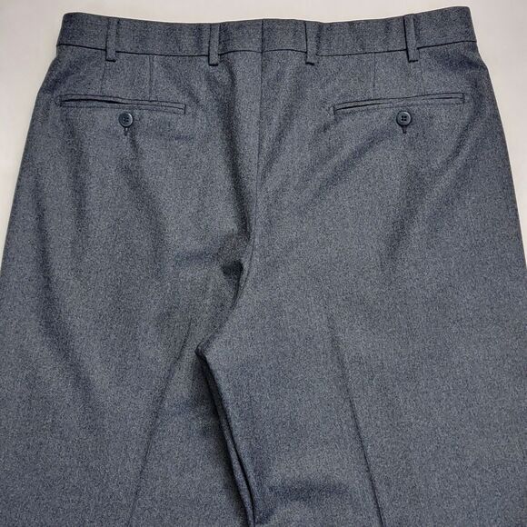 Zanella Todd Super 120s Vitale Barberis Wool Italy Size 36 Blue Dress Pants Mens - Picture 8 of 16